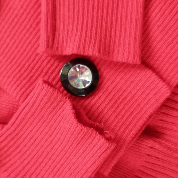 Vintage 90s JEWELS Double Layey Canadian Looks Sweater - Picture 8 of 10